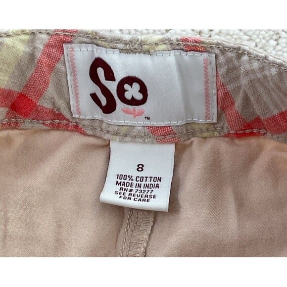 Girl's Nike Black Tank Blue Logo Tee and So. Tan Shorts Outfit Size 8 - Picture 9 of 14